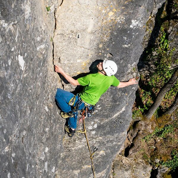 Paul Lahaye rotsklimmen